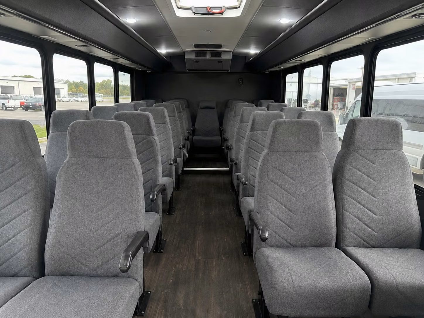 20 passenger minibus interior