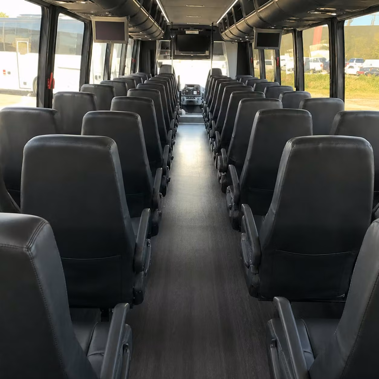 25 passenger minibus inside