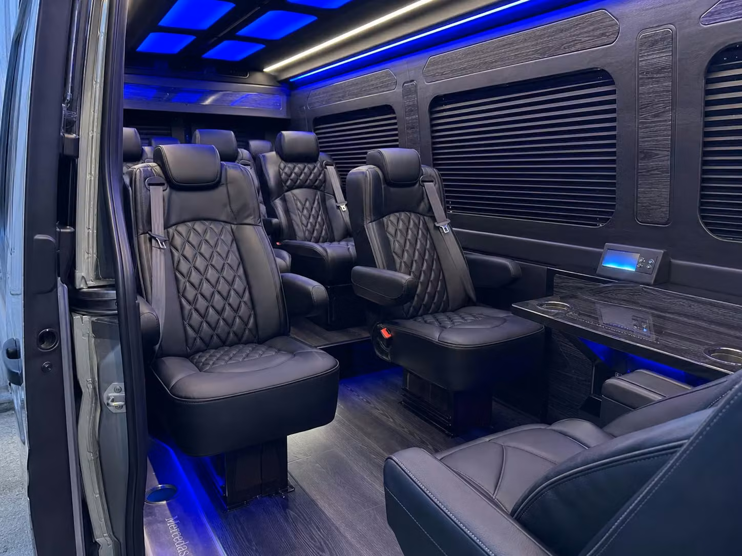 sprinter van transportation for groups and events across westminster
