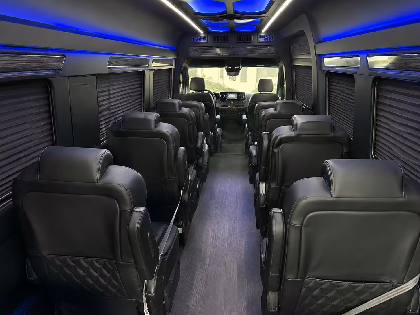 sprinter van with driver interior